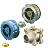 Metal seated check valves
